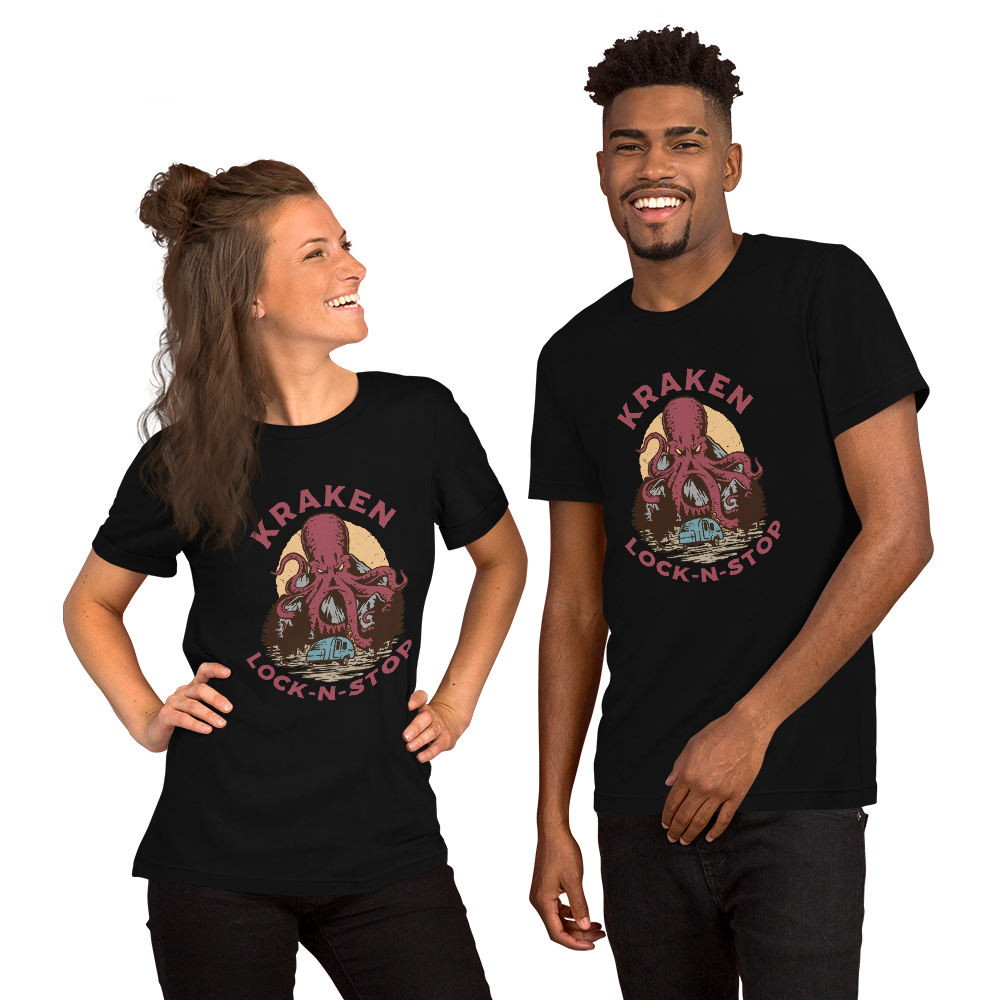 The unisex Kraken Guardian T Shirt 